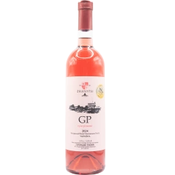 "GP" Zelenytsi rose dry ordinary table varietal wine 0.75 "GP" Зелениці вино рожеве сухе ординарне столове сортове 0,75