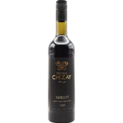 "Merlot" Chateau Chizay red semi-dry wine 0,75 "Мерло" Шато Чизай вино червоне напівсухе 0,75