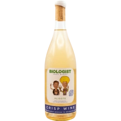 Aligote Crisp white dry wine Biologist  "Аліготе Крісп Вайн" Біологіст вино біле сухе 0,75