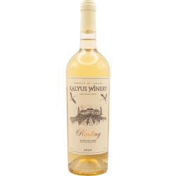 "Riesling" Kalyus white dry table varietal wine 0.75 "Рислінг" Калюс вино біле сухе столове сортове 0,75
