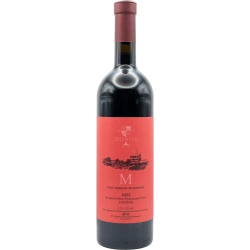 "M" Zelenitsy red dry ordinary table varietal aged wine 0.75 "М" Зелениці вино червоне сухе ординарне столове сортове витримане 0,75