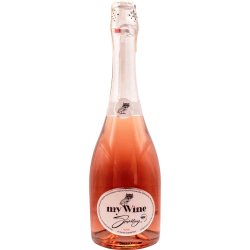 "Sparkling" MyWine by Eduard Gorodetsky sparkling rose brut wine 0.75 "Спарклінг" Моє вино ЕДУАРДА ГОРОДЕЦЬКОГО вино ігристе рожеве брют 0,75