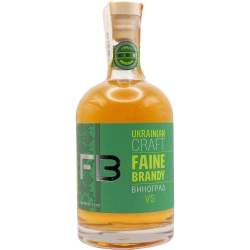 "Carpathian" Faine Brandy grape ordinary brandy 0.5 "Прикарпатський" Файне Бренді бренді виноградний ординарний 0,5
