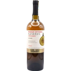 "Muscat Ottonel Reserve" Shabo white sweet dessert fortified ordinary wine 0.75 "Мускат Оттонель Резерв" Шабо вино біле солодке десертне кріплене ординарне 0,75