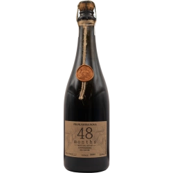 "Chardonnay 48 months" Frumushika Nova aged sparkling white brut wine 0.75 "Шардоне 48 місяців" Фрумушика Нова вино ігристе біле брют витримане 0,75