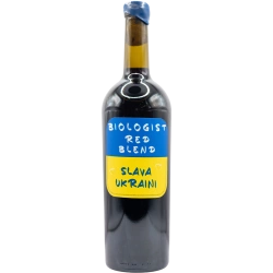 "Red Blend" blended light red dry wine Biologist  "Ред Бленд" Біологіст вино червоне сухе 0,75