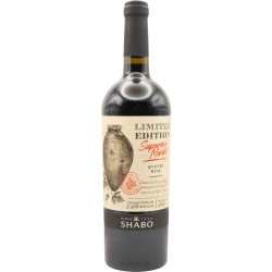 "Saperavi-Merlot kakhetian technology Limited Edition" Shabo red dry ordinary table special type wine 0.75 "Сапераві-Мерло по-кахетинськи Лімітована колекція" Шабо вино червоне сухе ординарне столове спеціального типу 0,75