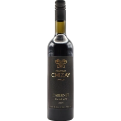 "Cabernet" Chateau Chizay red dry wine 0,75 "Каберне" Шато Чизай вино червоне сухе 0,75