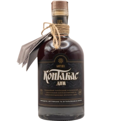 "Kontabas Smoke" Kontapel bitter tincture on buds 38% 0.7 "Контабас Дим" Контапел біттер настоянка на бруньках 38% 0,7