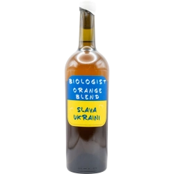 "Orange Blend" Biologist white dry unfiltered amber grape wine 0.75 "Оранж Бленд" Біологіст вино біле сухе нефільроване бурштинове 0,75